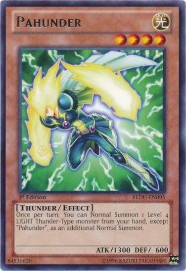 Yu-Gi-Oh! - Pahunder (REDU-EN095) - Return of The Duelist - Unlimited Edition - Rare