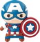 Captain America 3D Foam Magnet