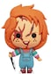 Chucky 3D Foam Magnet