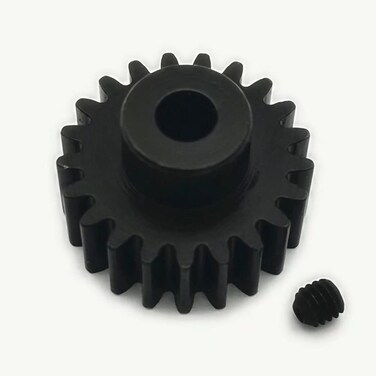 Harden Steel 21T M1 5MM Hole Motor Gear Pinion Gear for Arrma Kraton Infraction Mojave Notorious Outcast Talion Typhon Replace ARA310968