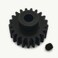 Harden Steel 21T M1 5MM Hole Motor Gear Pinion Gear for Arrma Kraton Infraction Mojave Notorious Outcast Talion Typhon Replace ARA310968