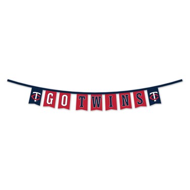 WinCraft Minnesota Twins Banner String Pennant Flags