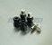 Raidenracing Aluminum Alloy 12mm X 15mm Widen Wheel Hub Hex Drive Adaptor for RC Crawler SCX10 F350 Wraith Black