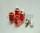 Raidenracing Aluminum Alloy 12mm X 15mm Widen Wheel Hub Hex Drive Adaptor for RC Crawler SCX10 F350 Wraith RED