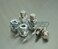 Raidenracing Aluminum Alloy 12mm X 15mm Widen Wheel Hub Hex Drive Adaptor for RC Crawler SCX10 F350 Wraith Silver