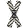 N Code 80 Nickel Silver 45 degree Crossing Atlas Trains
