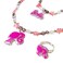 LUV HER Girls Jewelry Set - Dress up 3 Piece Toy Jewelry Box Set with Bead Necklace, Bracelet and Ring - Play Accessories - Ages 3+, No Gemstone