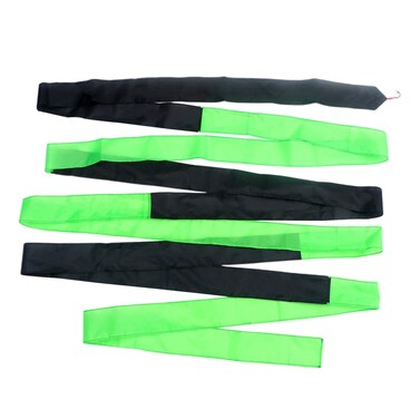 LIOOBO Kite Tail Green Streamer Kite Tail Flat Ribbon 10m