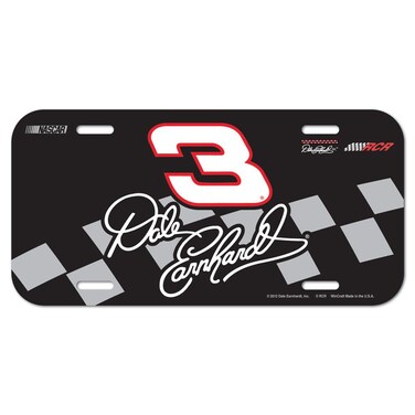 NASCAR Dale Earnhardt License Plate