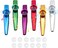 Metal Kazoo Percussion Instrument Multipack Kazoo Musical Instruments for Music Play and Instrumental Accompaniment Metal Kazoos Flute Pack of 6