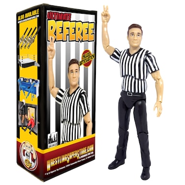 Ultimate Referee with Deluxe Articulation for Wrestling Action Figures