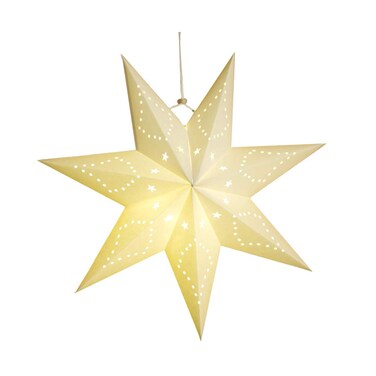 LIOOBO Paper Star Lantern Lamp Shade Hollow out Hanging Lamp Shade Star Hanging Ornament for Wedding Birthday Party Home Decor