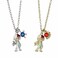 Seven Times Six My Hero Academia Shoto Todoroki Fire and Ice Best Friend Necklace 2 Piece Set