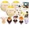 Harry Potter Blind Bag Plushie Party Favor 3 Pack - Bundle with 3 Harry Potter Plush Mystery Figures Plus Stickers, More   Harry Potter Mystery Toys for Kids