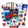 Marvel Spiderman Sticker Pack for Boys, Kids - Spiderman Party Favors Bundle with 6 Spiderman Sticker Sheets for Kids Birthday Party Goodie Bags, Crafts, More   Spiderman Party Supplies Set