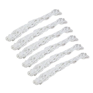 LIOOBO 6pcs Billiard Table Pockets Game Table Replacement Bag Snooker Pockets Pool Table Drop Pockets Sun Birthday Decorations Snooker Table Pockets Net Billiards White
