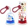 Harry Potter Tsunameez Keychain Set - Bundle of 2 Tsunameez Harry Potter Keychains with Stickers   Harry Potter Key Ring Set   Styles May Vary
