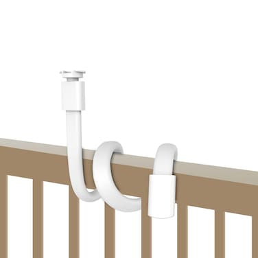 HelloBaby Baby Monitor Mount for HB6550/ Pro/ HB6560/ HB65/ HB6339/ HB40/ HB6081/ HB66/ HB6351, 20 Inch Flexible Arm Bracket, Camera Holder Attaches to Crib Cot Shelves, Without Tools or Wall Damage