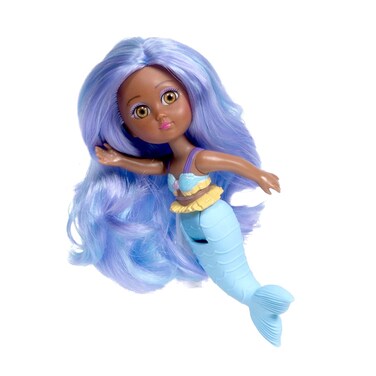 ADORA Water Wonder Mermaid Dolls with Color-Changing Tail in Cold Water, 7" Toy Baby Doll with Movable Waist, Birthday Gift for Ages 1+ - Oceana