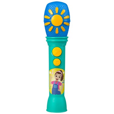 eKids Ms Rachel Microphone Toy for Toddlers with Built-in Music and Lights, Designed for Fans of Ms Rachel Toys