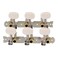 LDEXIN 2Pcs Classical Guitar Tuners 3R3L Machine Head Tuning Pegs Keys for Acoustic Guitar