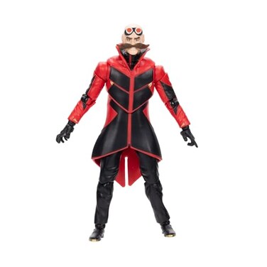Sonic The Hedgehog Sonic 3 Movie Action Figures 5-Inch Ivo Robotnik Collector Toy Figure, Highly Articulated for Boys Girls - Officially Licensed 3 Movie Product