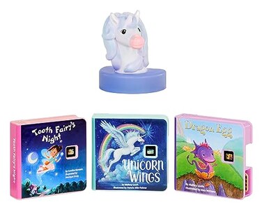 Little Tikes Story Dream Machine Magical Creatures Story Collection, Storytime, Books, Random House, Audio Play Character, Gift and Toy for Toddlers and Kids Girls Boys Ages 3+ Years