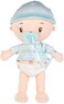 ADORA My First Baby Doll Girl, 13" Snuggly &amp; Huggable Doll with Ultra-Soft Squeezable Body, Magic Magnetic Pacifier &amp; Diaper in Pink Color, Doll Toy Birthday Gift for Ages 1+