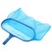 TOPINCN Pool Skimmer Blue Plastic Portable Deep Bag Leaf Skimmer Fine Mesh Net Swimming Pool Pond Tub Tool Accessories