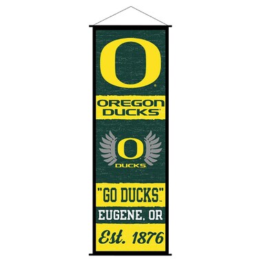 Ducks Banner and Scroll Sign