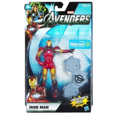 Marvel Legends Avengers Movie Exclusive 6 Inch Action Figure Iron Man Includes Collectors Base