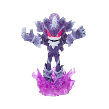 Sonic the Hedgehog 4-inch Mephiles the Dark Action Figure with Purple Mist Base Accessory. Ages 3+ (Officially licensed by Sega)