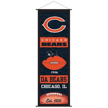 Bears Banner and Scroll Sign