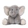 Lambs &amp; Ivy Jungle Safari Gray Plush Elephant Stuffed Animal Toy Plushie - Jett