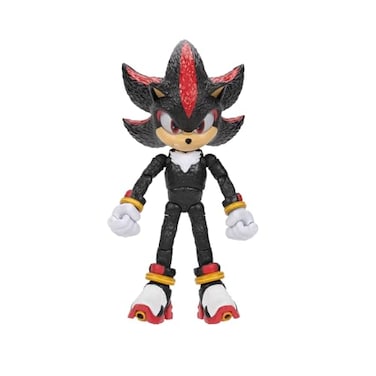 Sonic The Hedgehog Sonic 3 Movie Action Figures 5-Inch Shadow Collector Toy Figure, Highly Articulated for Boys Girls - Officially Licensed 3 Movie Product