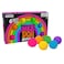 Schylling NeeDoh Rainboh Teenie - Sensory Squeeze Toy - Contains 6 Mini Groovy Globs - 1.5" Wide - Multicolored