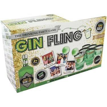 PMS Gin Fling Drinking Game in Printed Box