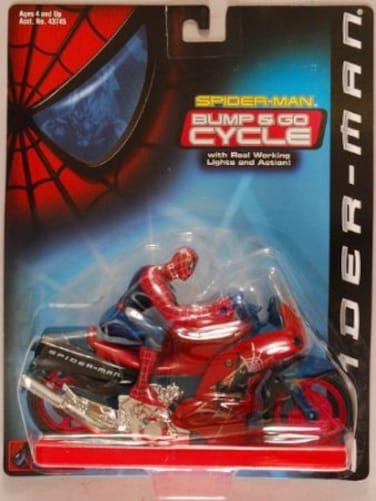 Marvel Spider-Man Bump and Go Cycle