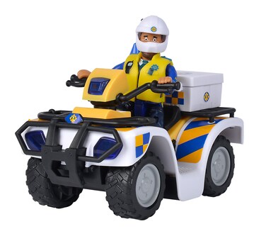 SIMBA 109251093038 Fireman Sam Quad Police with Figure 109251093038