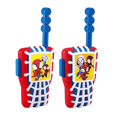eKids Spidey and His Amazing Friends Toy Walkie Talkies for Kids, Indoor and Outdoor Toys for Kids and Fans of Spiderman Toys for Boys