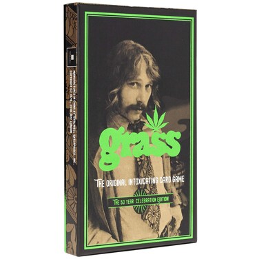 TDC Games Grass Card Game, Novelty Card Game for Adults, Fast Paced Card Game for 2-6 Players, Hilariously Fun Game to Play with Friends, Card Game for Game Night