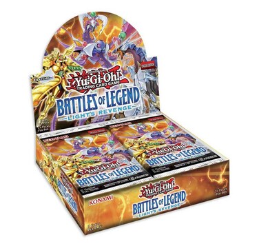 Konami Yu-Gi-Oh Battles of Legend Light's Revenge Booster Box