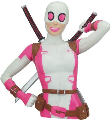 Gwenpool PVC Bust Bank