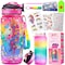 Decorate Your Own Water Bottle Kits for Girls - Kids Water Bottle Birthday Gifts for 4 5 6 7 8-12 Year Old Girl Diy Unicorn Birthday Decorations Arts and Crafts for Kids Ages 6-8 Girls Christmas Gift