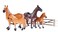 Simba 104322426 Horse Set with Fences