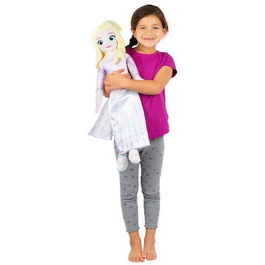 Disney Frozen Elsa Kids Bedding Super Soft Plush Cuddle Pillow Buddy, "Official" Disney Product By Franco