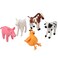 Cre8tive Minds Soft Farm Animals, Vinyl, w/Cow, Horse, Goat, Pig &amp; Chicken, Baby Toys, Toddler Toys, Gifts for Toddlers and Babies, 5-PC Set, All Ages