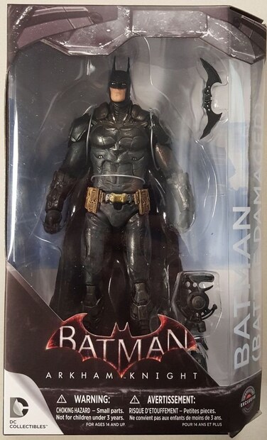 Arkham Knight Battle Damaged Batman Figure