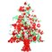 Tatuo 1000 Pieces Christmas Buttons Bulk Round Sewing Buttons for Crafts Christmas Craft Buttons 2 Holes and 4 Holes Assorted Buttons for Art Crafts Projects Handmade DIY Decor