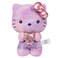 Hello Kitty and Friends, 50th Anniversary 8-inch Hello Kitty Plush with 50th Anniversary Teddy Bear - 5 Decades of Friendship - Officially Licensed Sanrio Product from Jazwares